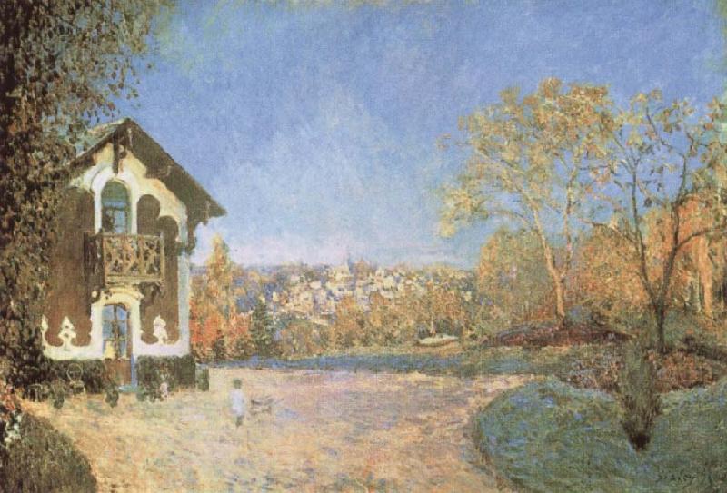 Alfred Sisley Louveciennes oil painting picture